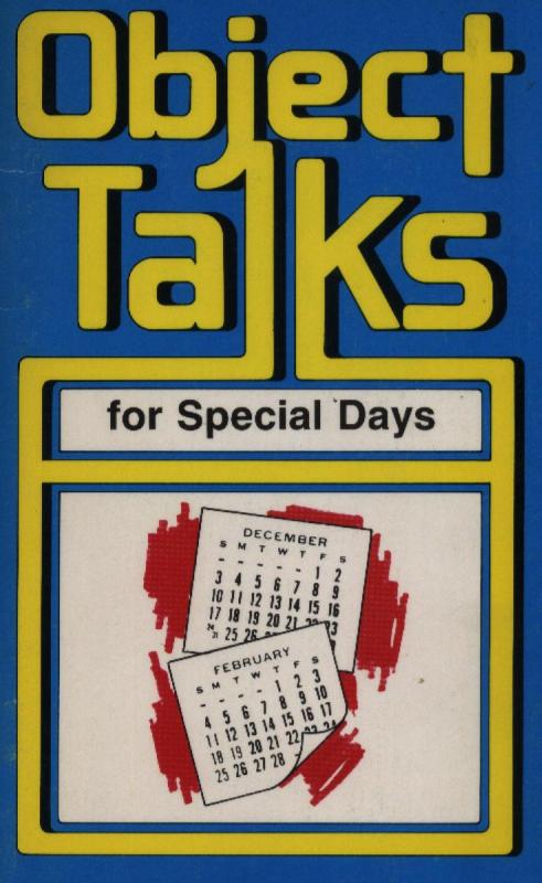 Object talks for special days